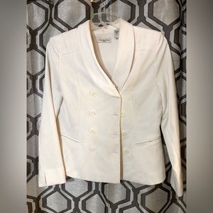 Off white blazer s/p